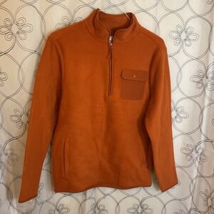 NWT Goodfellow men's quarter zip sweater, Size XXL-Rusty Treasure